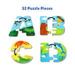 Skillmatics Animal Alphabet Puzzle - 52 Piece Jigsaw Puzzle 